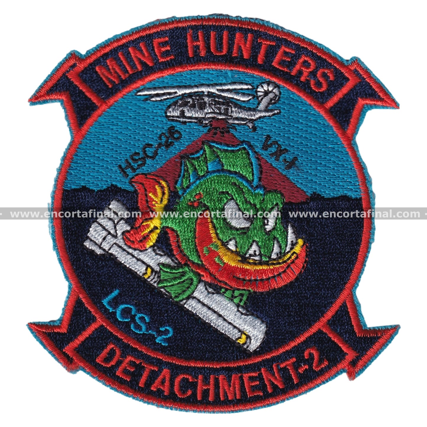 Parche United States Air Force - HSC-26 Det-2 - Minehunters