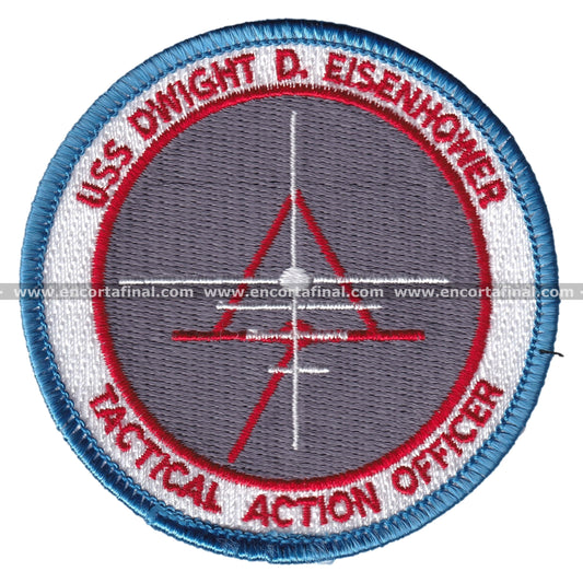 Parche United States Armed Forces - Uss Dwight D. Eisenhower Tactical Action Officer