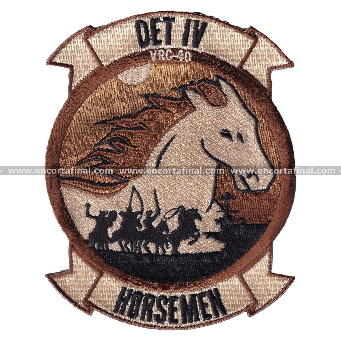 Parche United States Armed Forces - Vrc-40 - Rawhides Desert Horsemen - Det IV