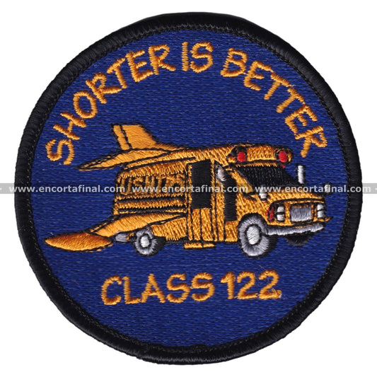 Parche United States Marine Corps - USNTPS Naval Test Pilot School - Class 122 - Shorter is Better