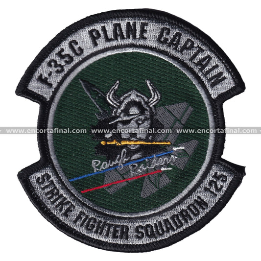 United States Navy patch - F-35C - Strike Fighten squadron 125 - Lockheed Martin F-35 Lightning II