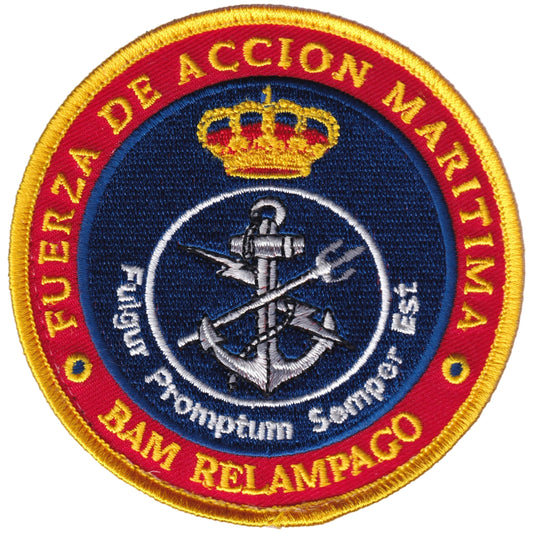 Parche BAM Relámpago (P-43) - Fuerza de Acción Marítima