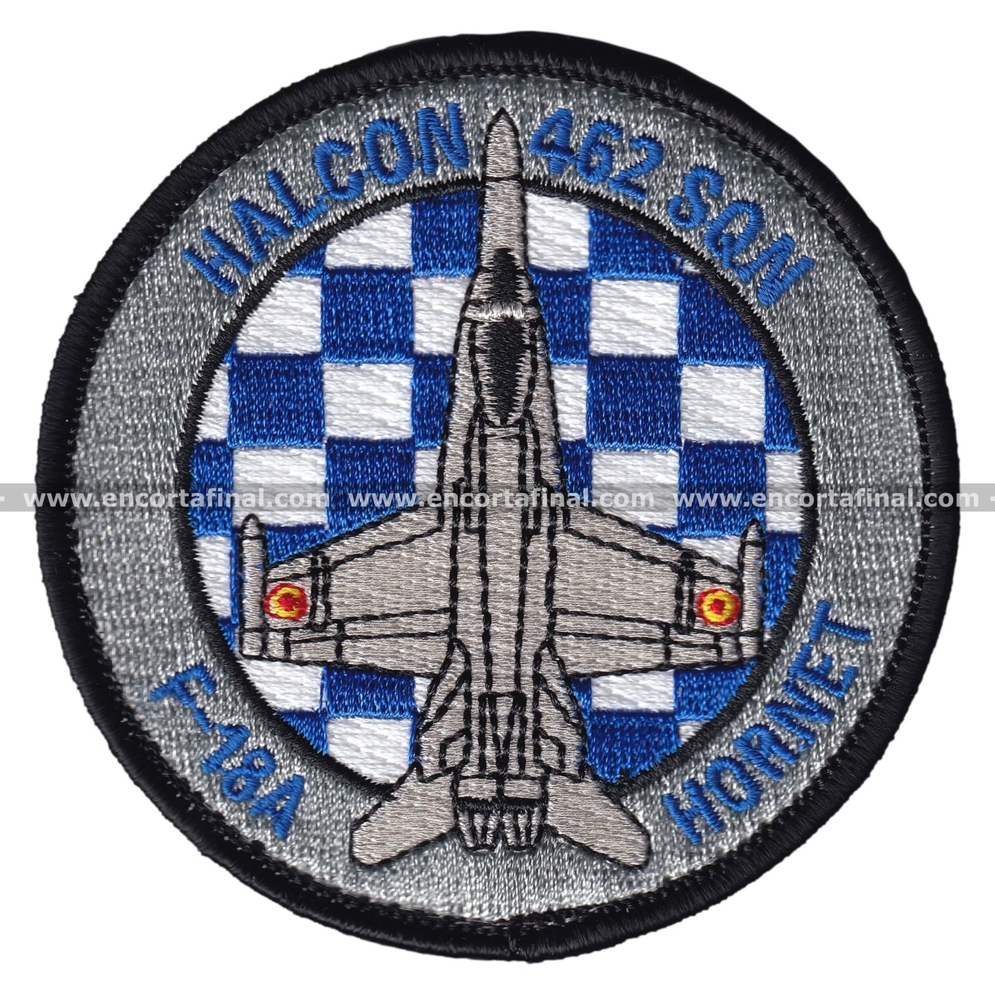 46th Wing Patch - EF-18 - Falcons - McDonnell Douglas EF-18 Hornet