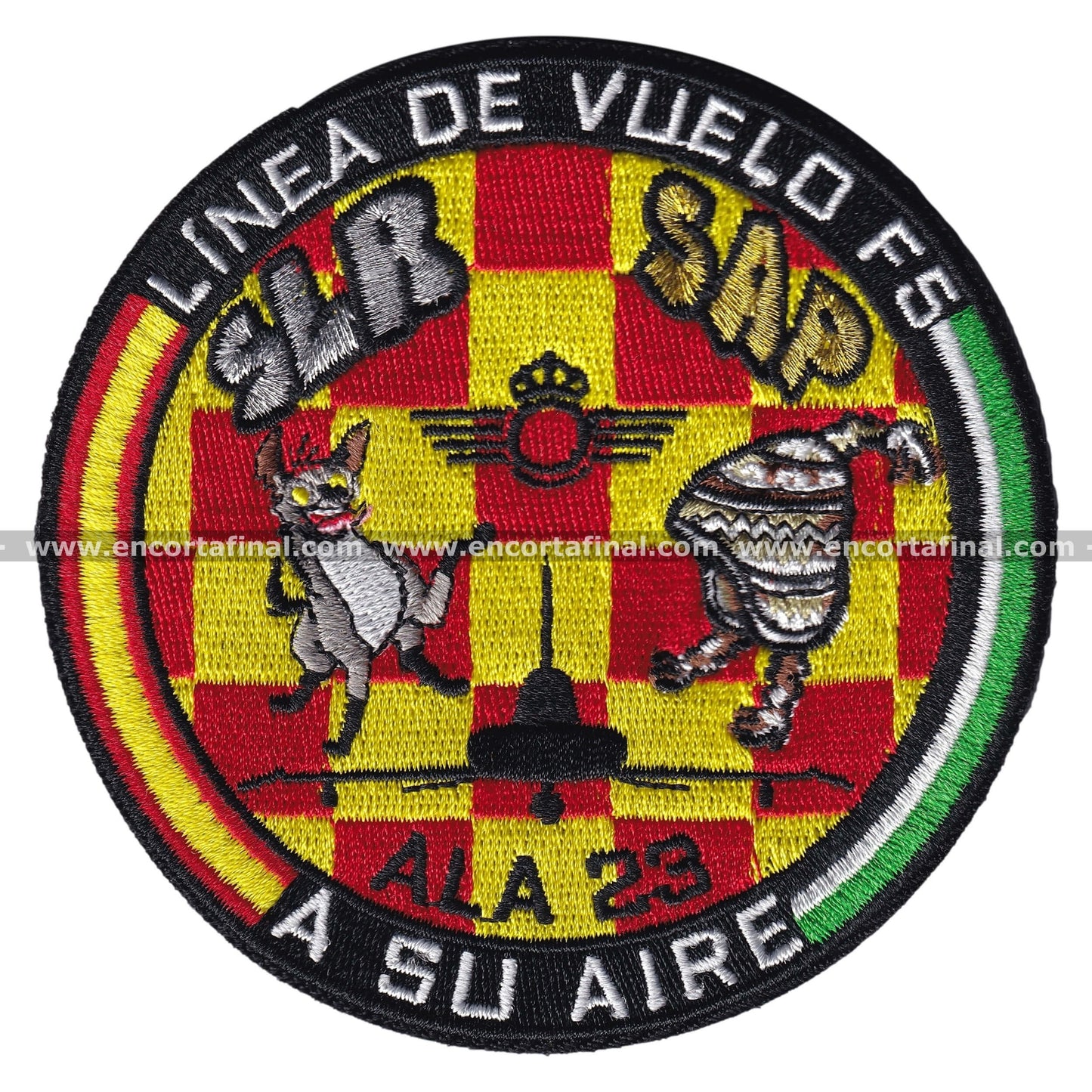 Wing 23 Patch - F-5 Flight Line - SLR - SAP - At Your Own Will