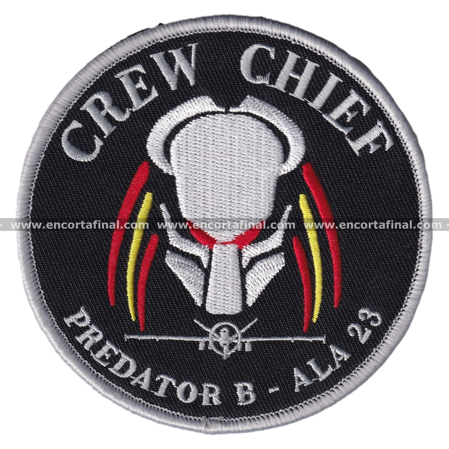 Parche Ala 23 -  Crew Chief - Predator B