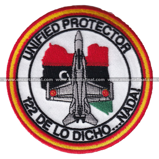 Parche Ala 12 - 122 Escuadron - Unified Protector - McDonnell Douglas EF-18 Hornet