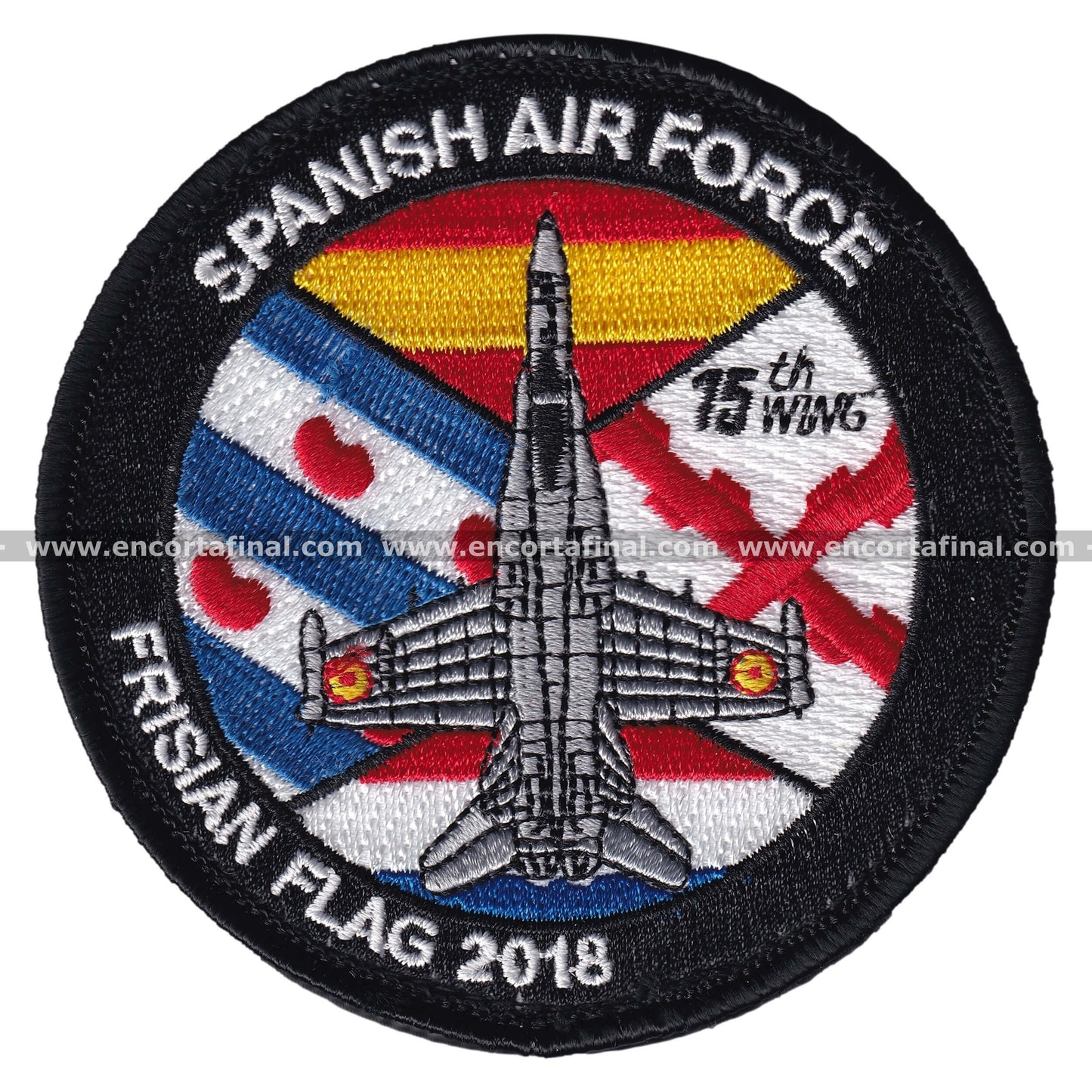 Parche Ejercito del Aire - Ala 15 - Frisian Flag 2018