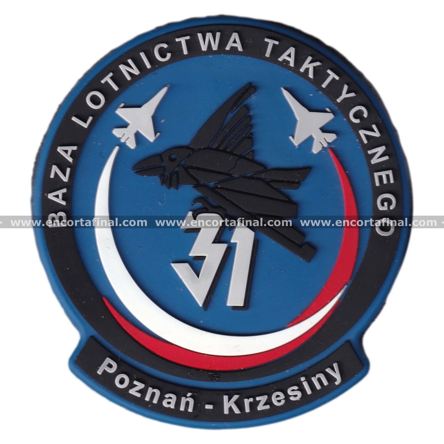 Parche Polish Air Force - 31st Tactical Air Base - Baza Lotnictwa Taktycznego