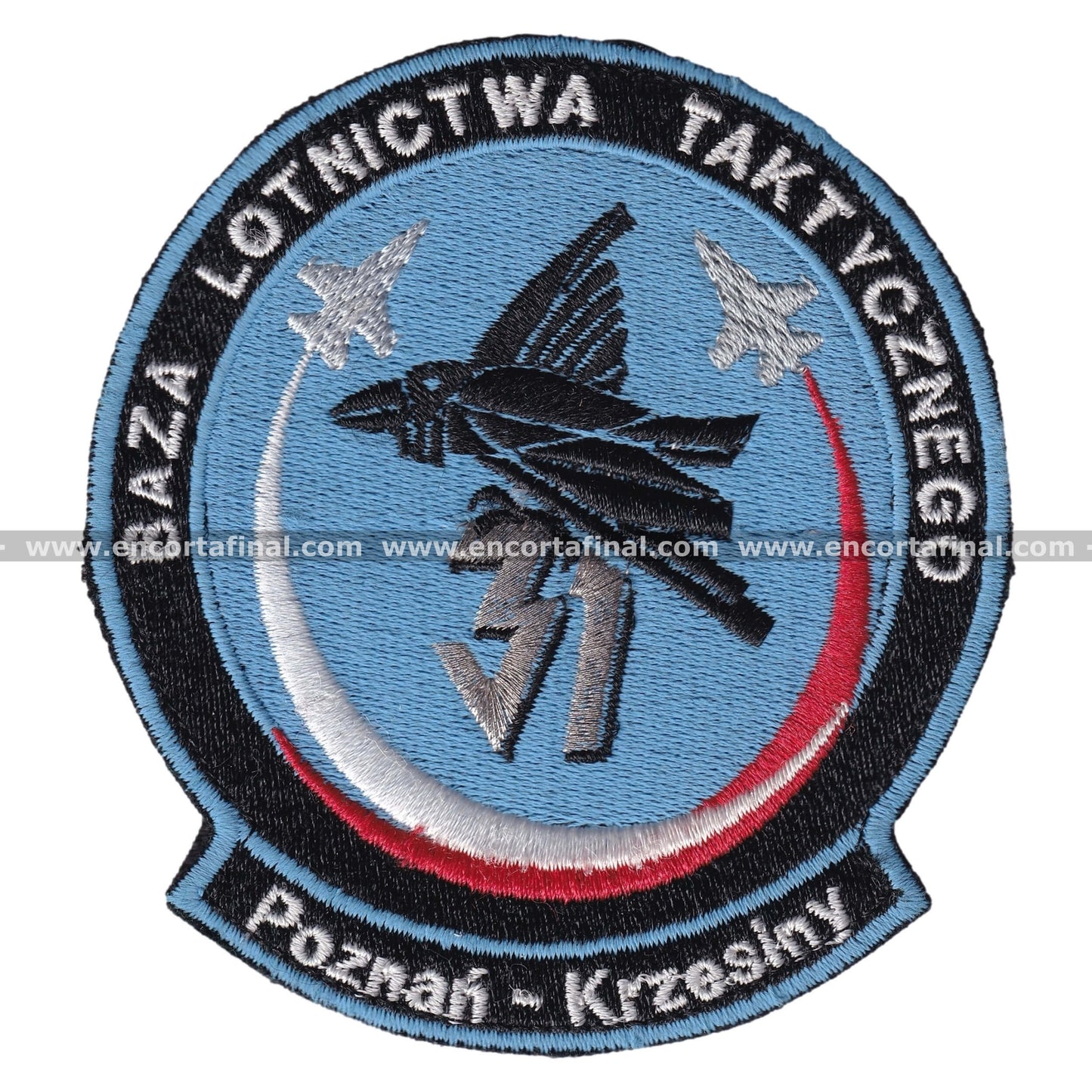 Parche Polish Air Force - 31st Tactical Air Base - Baza Lotnictwa Taktycznego