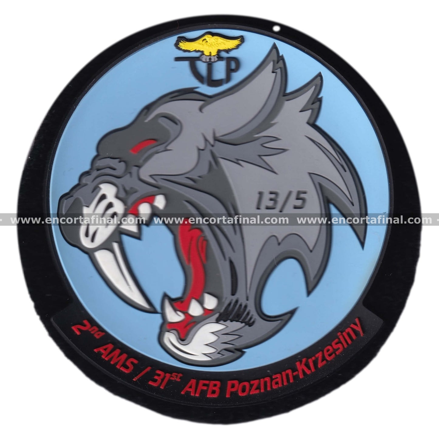 Parche Polish Air Force - TLP - 2nd AMS - 31st AFB Poznan-Krzesiny