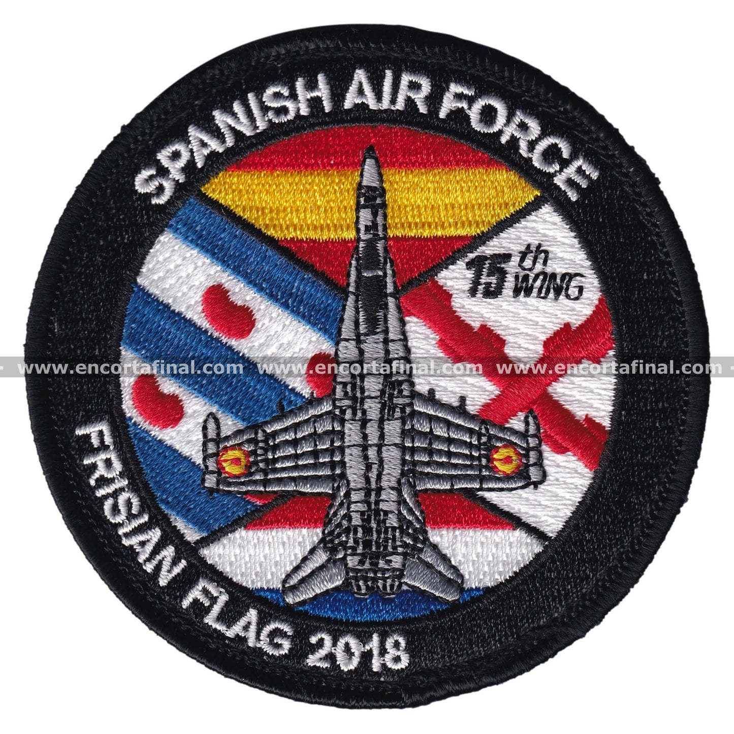 15th Wing Patch - Frisian Flag 2018