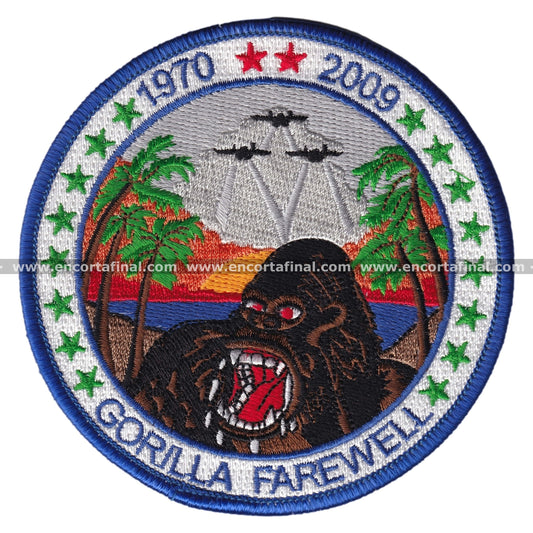 United States Air Forces Patch - Gorilla Farewell - 1970 - 2009