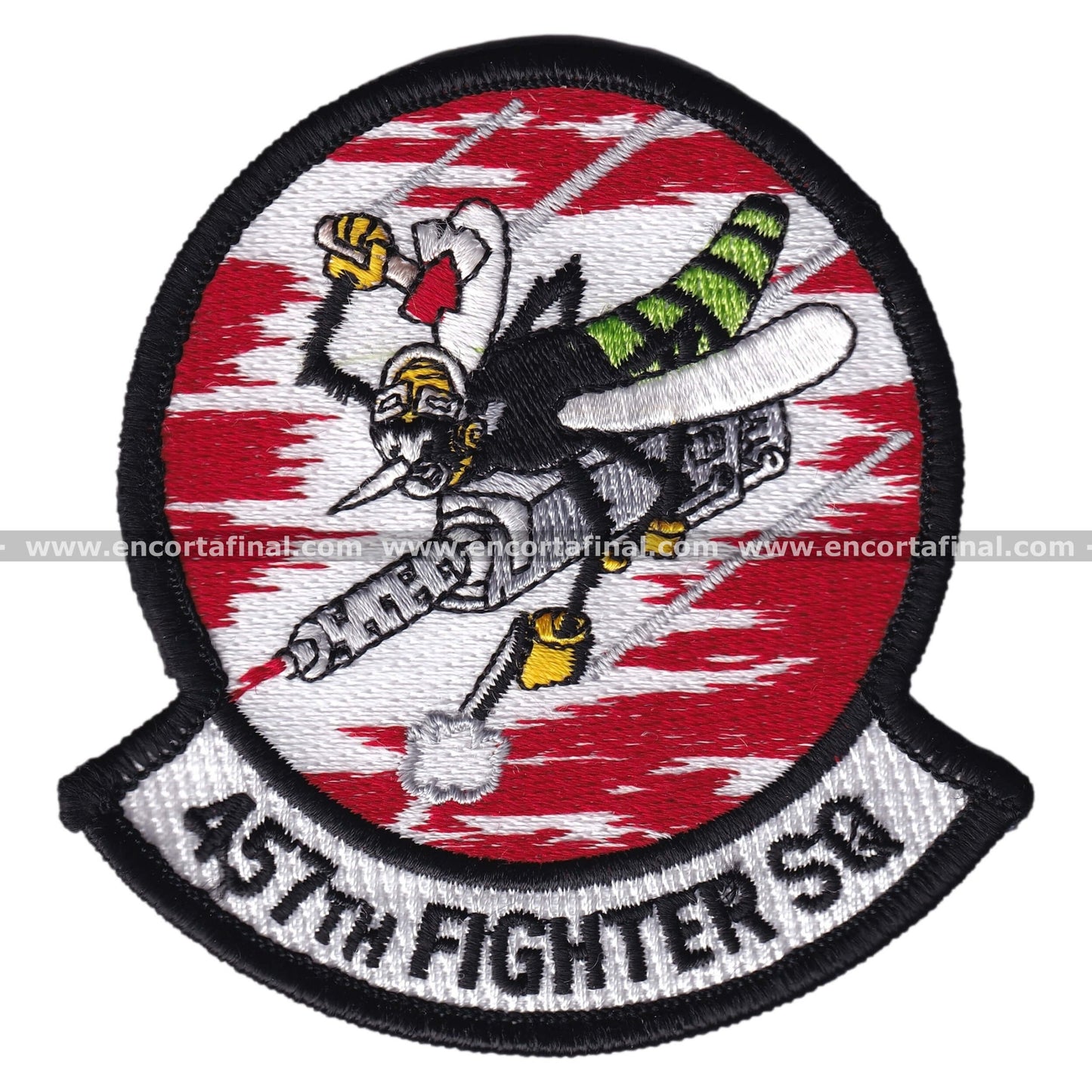 Parche United States Air Force - 457th Fighter Squadron - Lockheed Martin F-16 Fighting Falcon