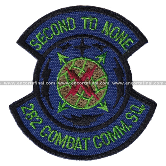 United States Air Forces Patch - Second to none - 282 Combat Comm. Square