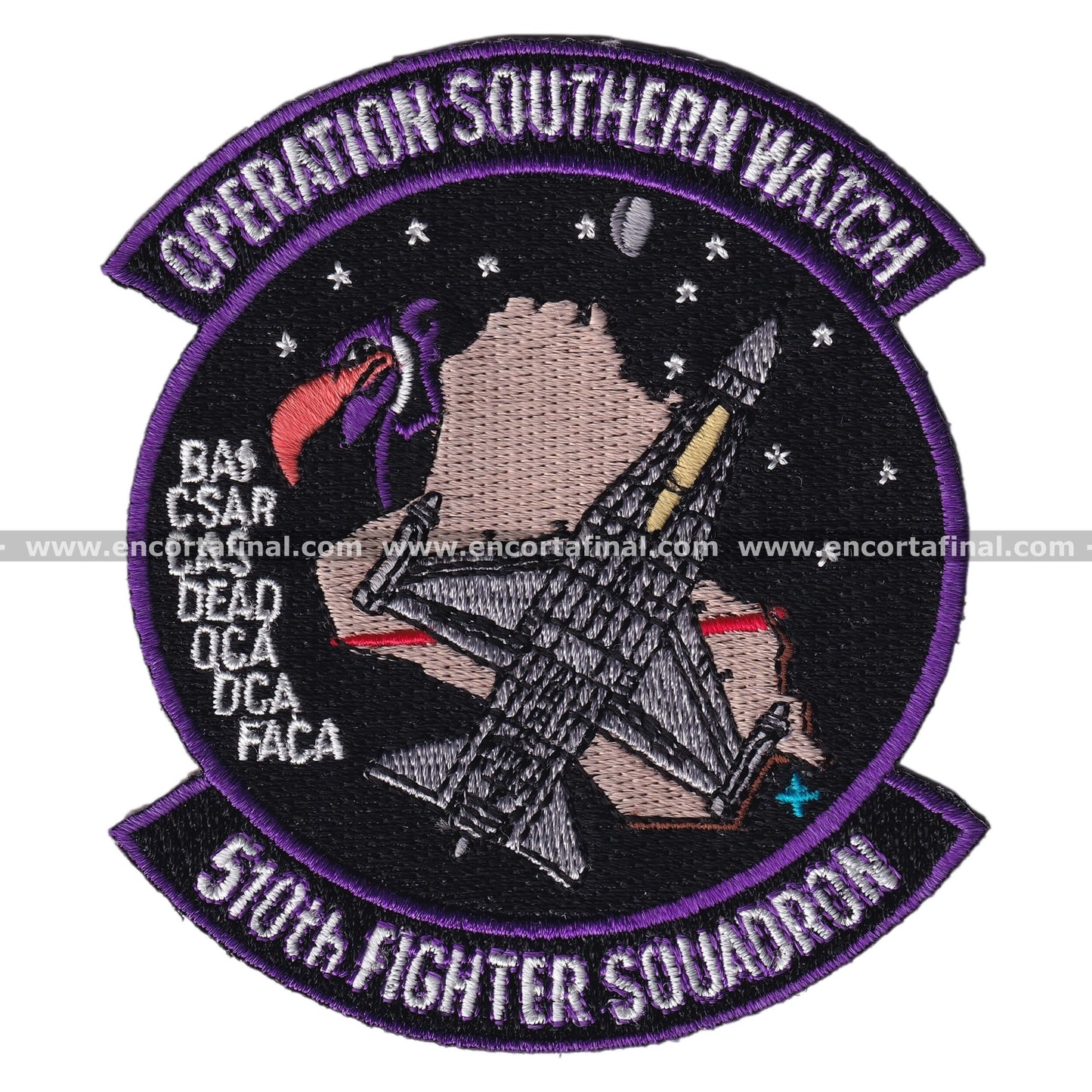 United States Patch - Operation Southern Watch - 510th Fighter Squadron