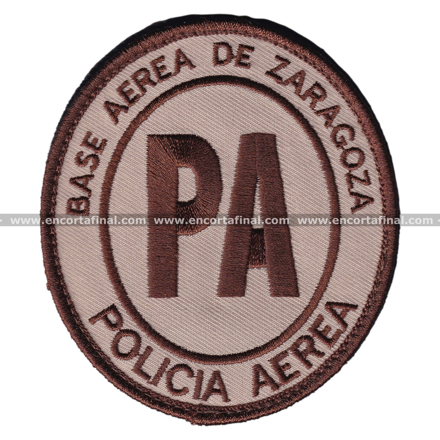 Parche Agrupacion De La Base Aerea De Zaragoza - Policia Aerea