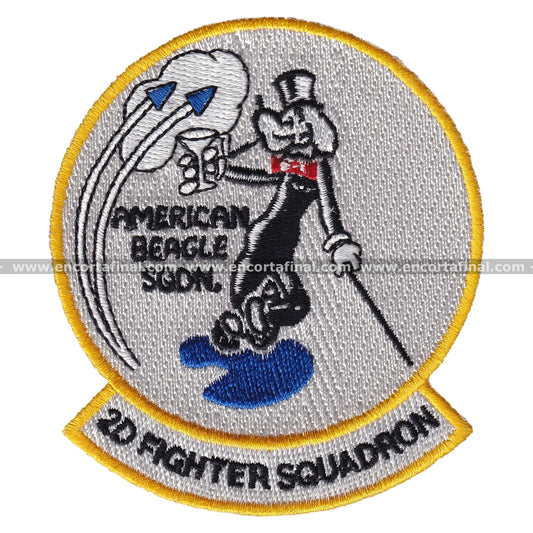 United States Patch - American Beagle Sqdn - 2D Fighter Squadron