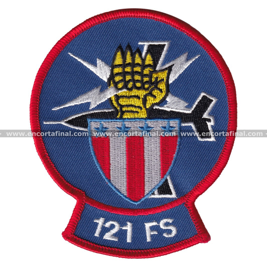 Parche United States Armed Forces - 121st Fighter Squadron