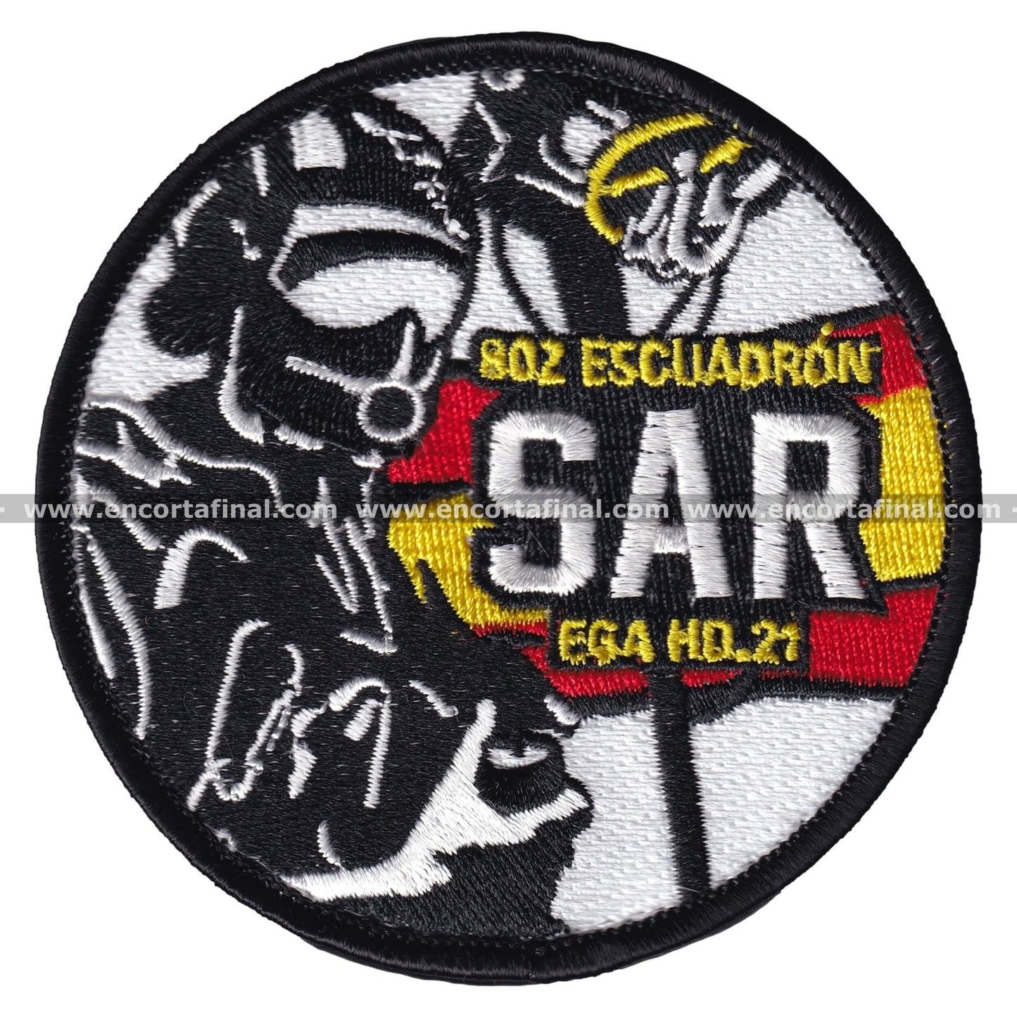 Parche 802 Escuadron de Fuerzas Aereas - SAR - EGA HD.21