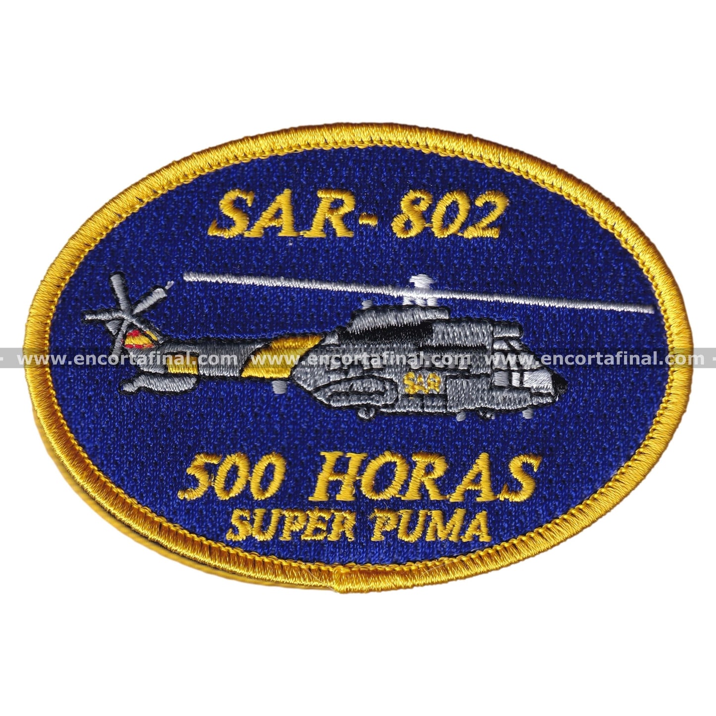 Parche 802 Escuadron de Fuerzas Aereas - SAR-802 - 500 Horas - Super Puma