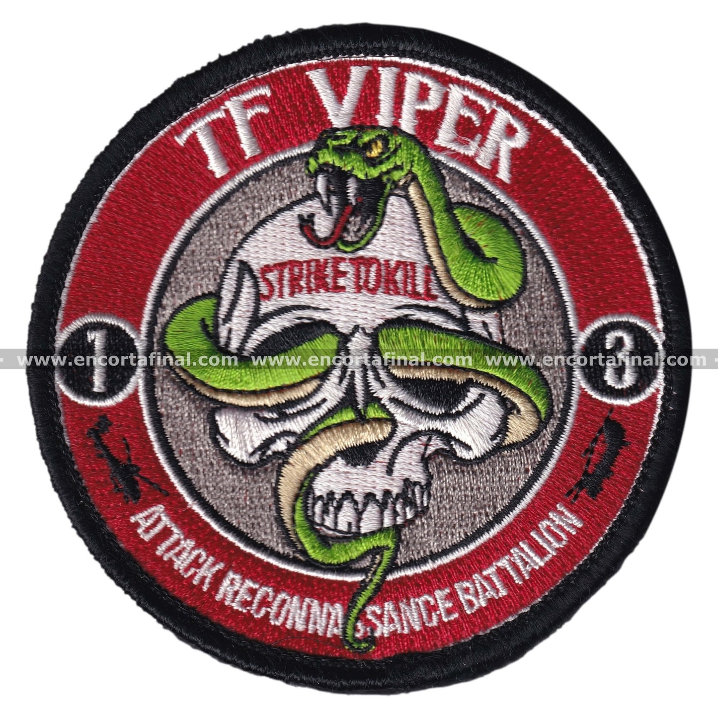 United States Armed Forces Patch - 1-3rd Attack Battalion, 12th Combat Aviation Brigade