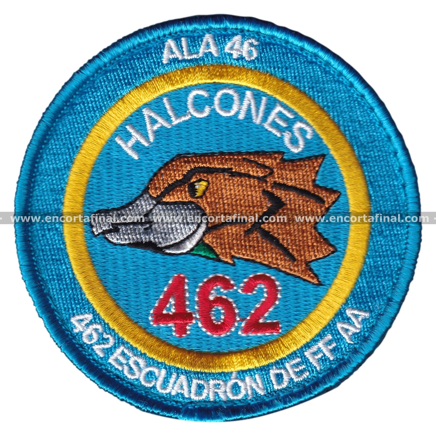 Parche Ala 46 - 462 Escuadron - Halcones