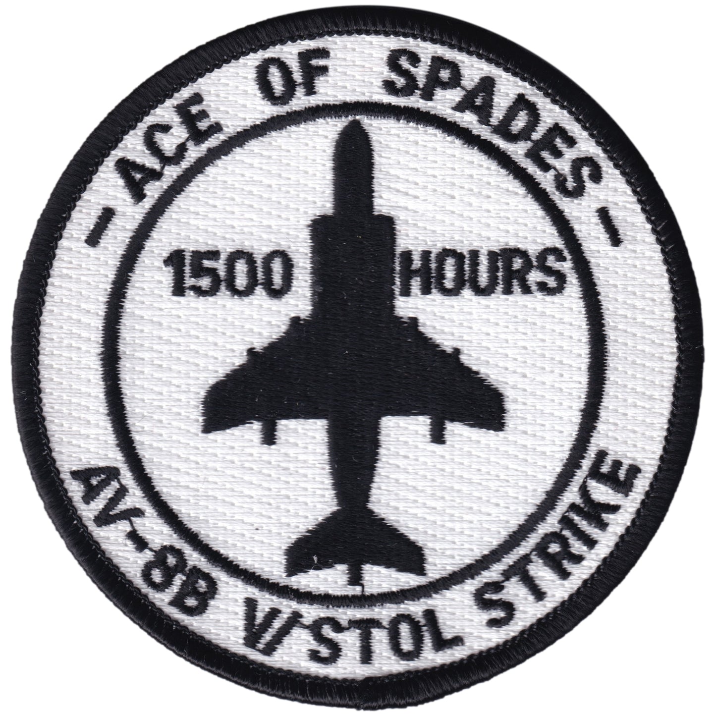 Parche United States Marine Corps - VMA-231 - Ace Of Spades - 1500 Hours - McDonnell Douglas AV-8B Harrier II
