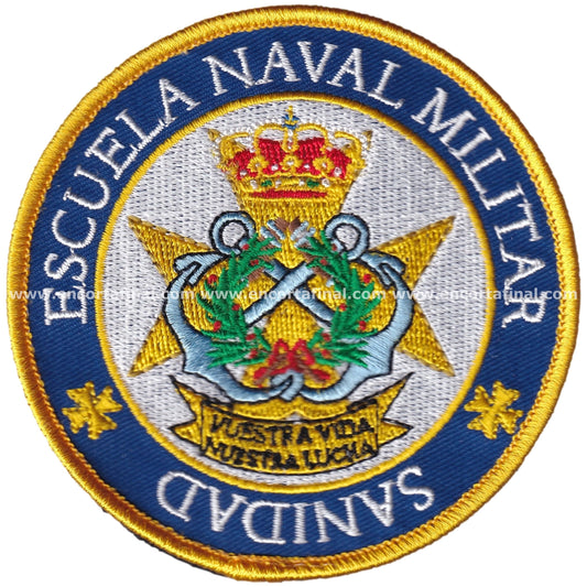 Parche Armada Española - Escuela Naval Militar - Sanidad