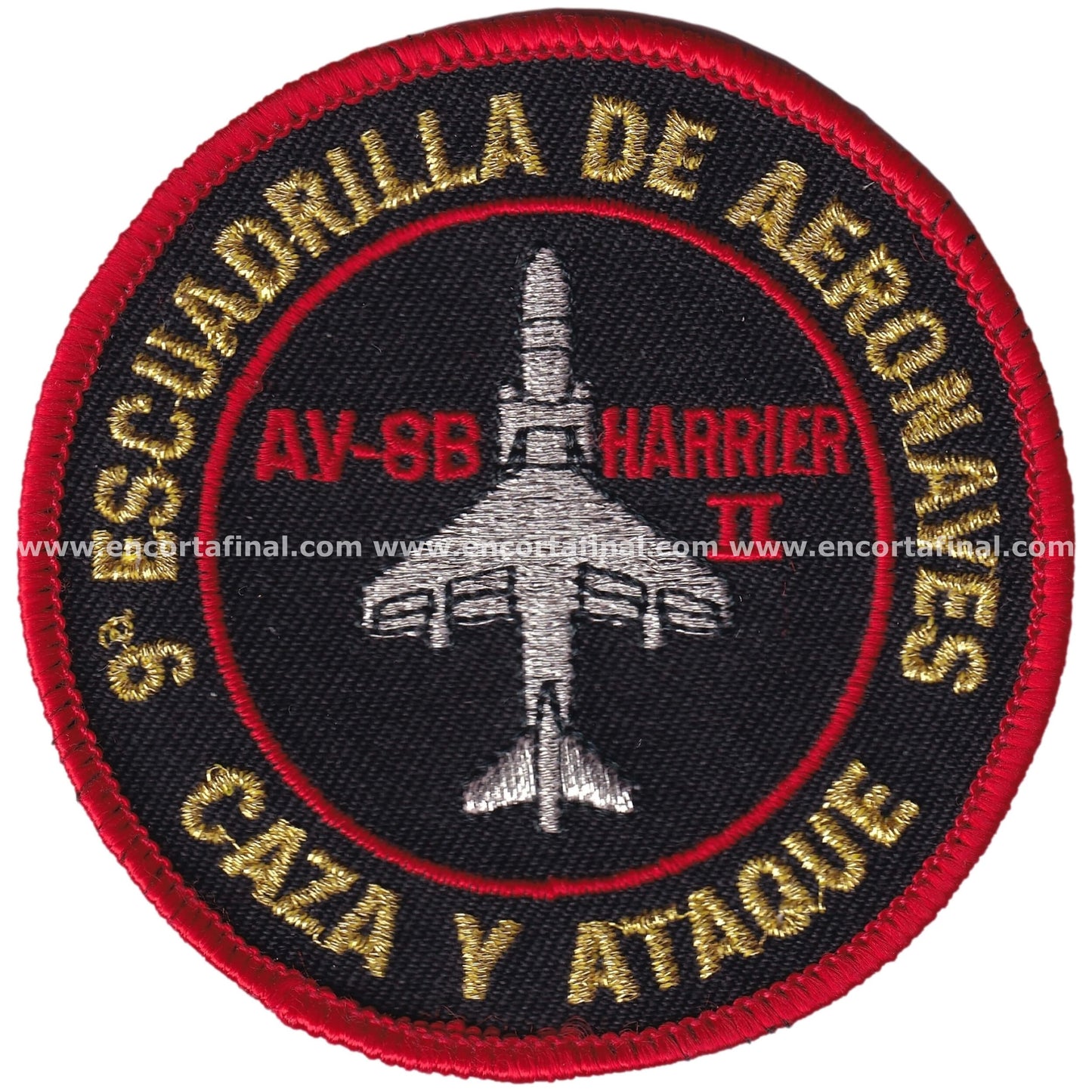 Parche Novena Escuadrilla - Caza y Ataque - AV-8B Harrier II