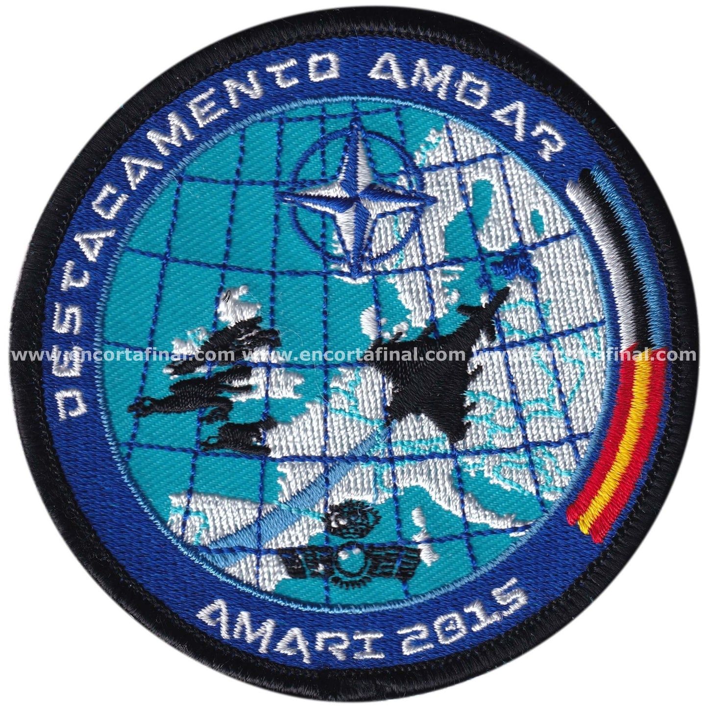 11th Wing Patch - Amber Detachment - Amari 2015