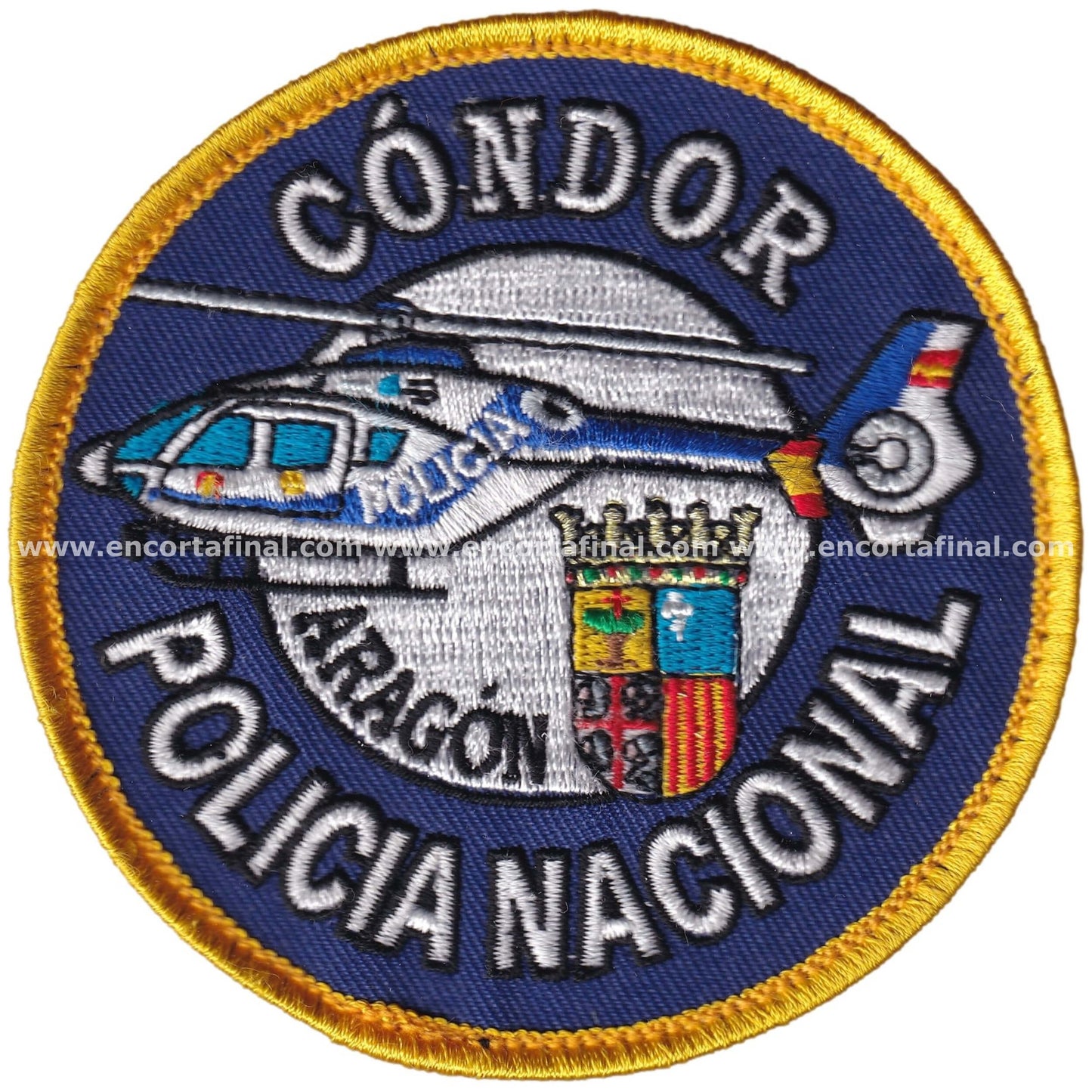 Parche Policia Nacional - Condor - Aragon