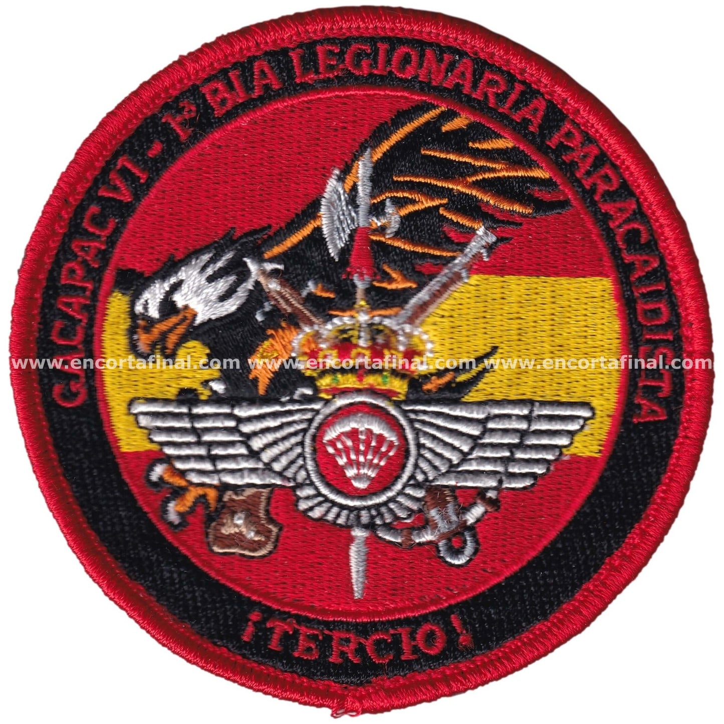 Parche Ejercito de Tierra - GACAPAC VI - 1 B1A Legionaria Paracaidista - Tercio