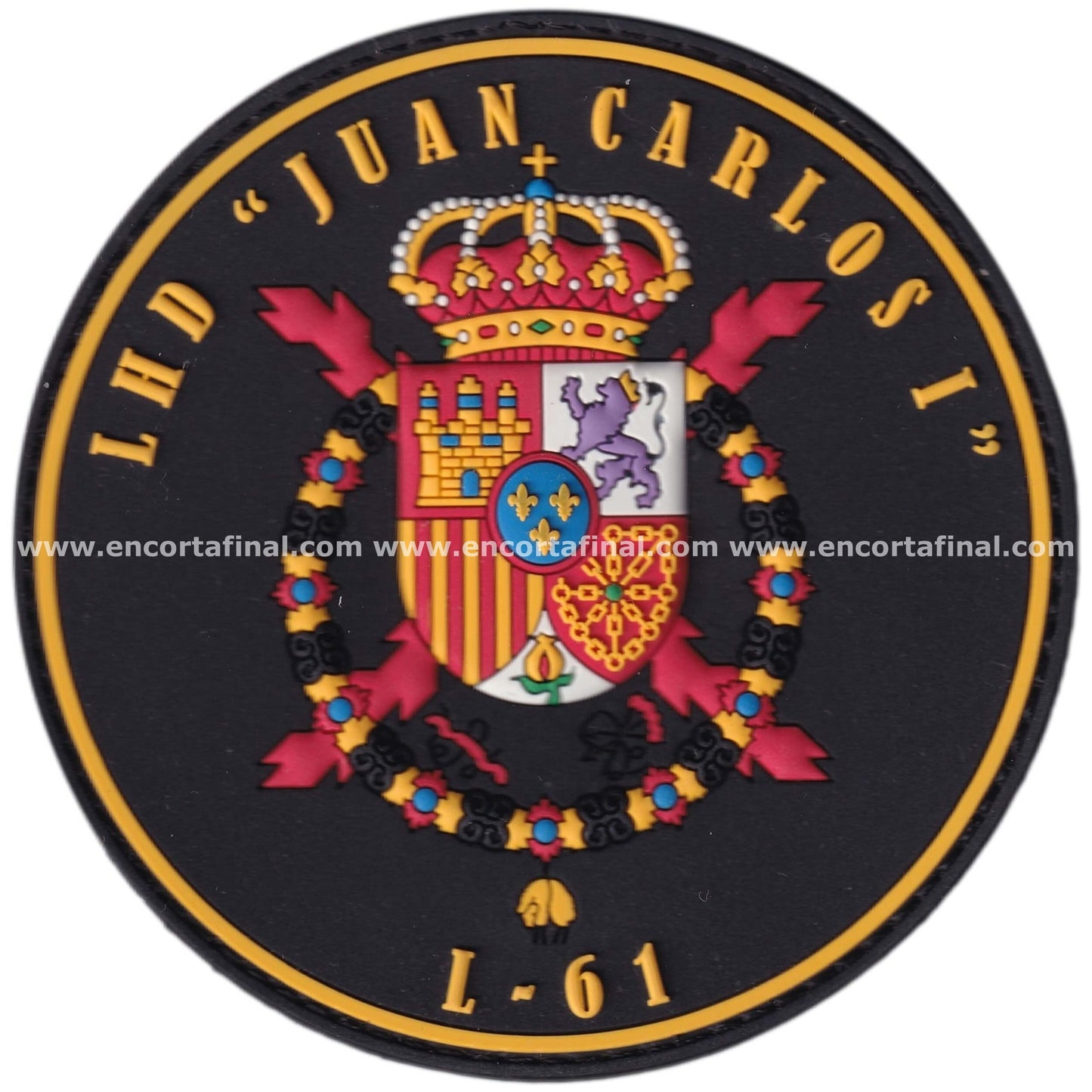 Juan Carlos I patch (L-61)