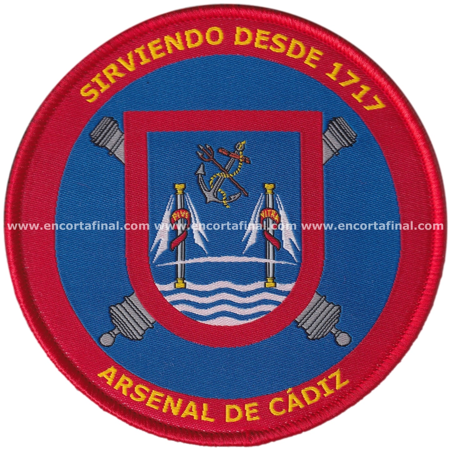 Parche Arsenal de Cadiz - Sirviendo Desde 1717