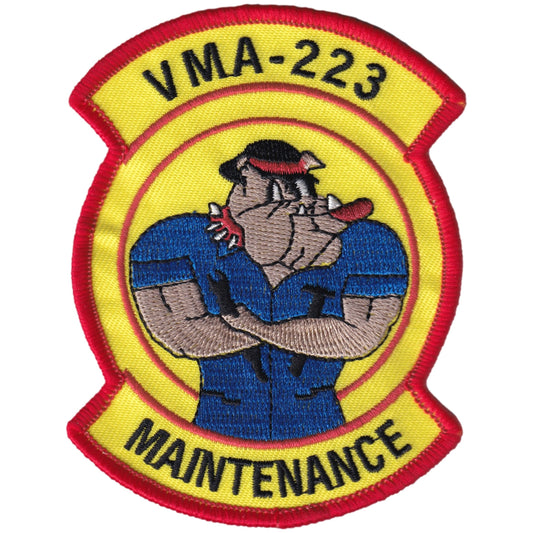 Parche Marine Attack Squadron 223 (VMA-223) - Maintenance