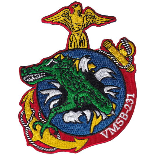 Parche Marine Scout Bombing Squadron 231 (VMSB-231)