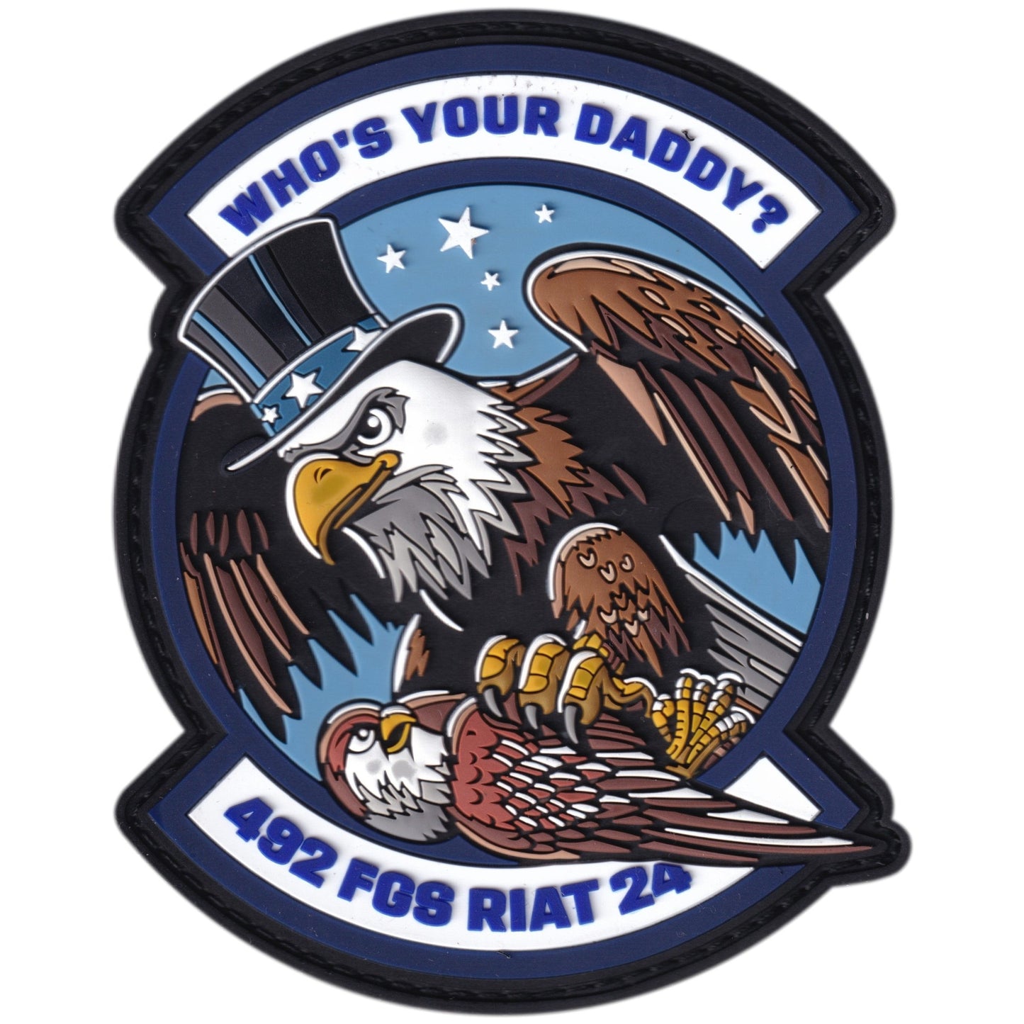 Parche The 492nd Fighter Squadron (492nd FS)