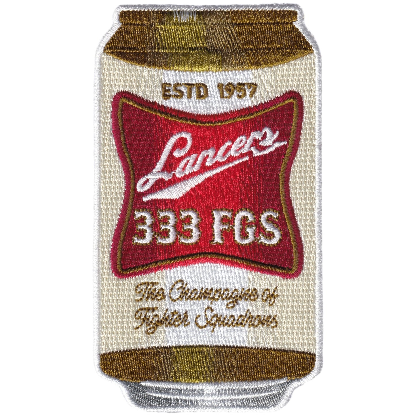 Parche 333rd FGS Beer Can