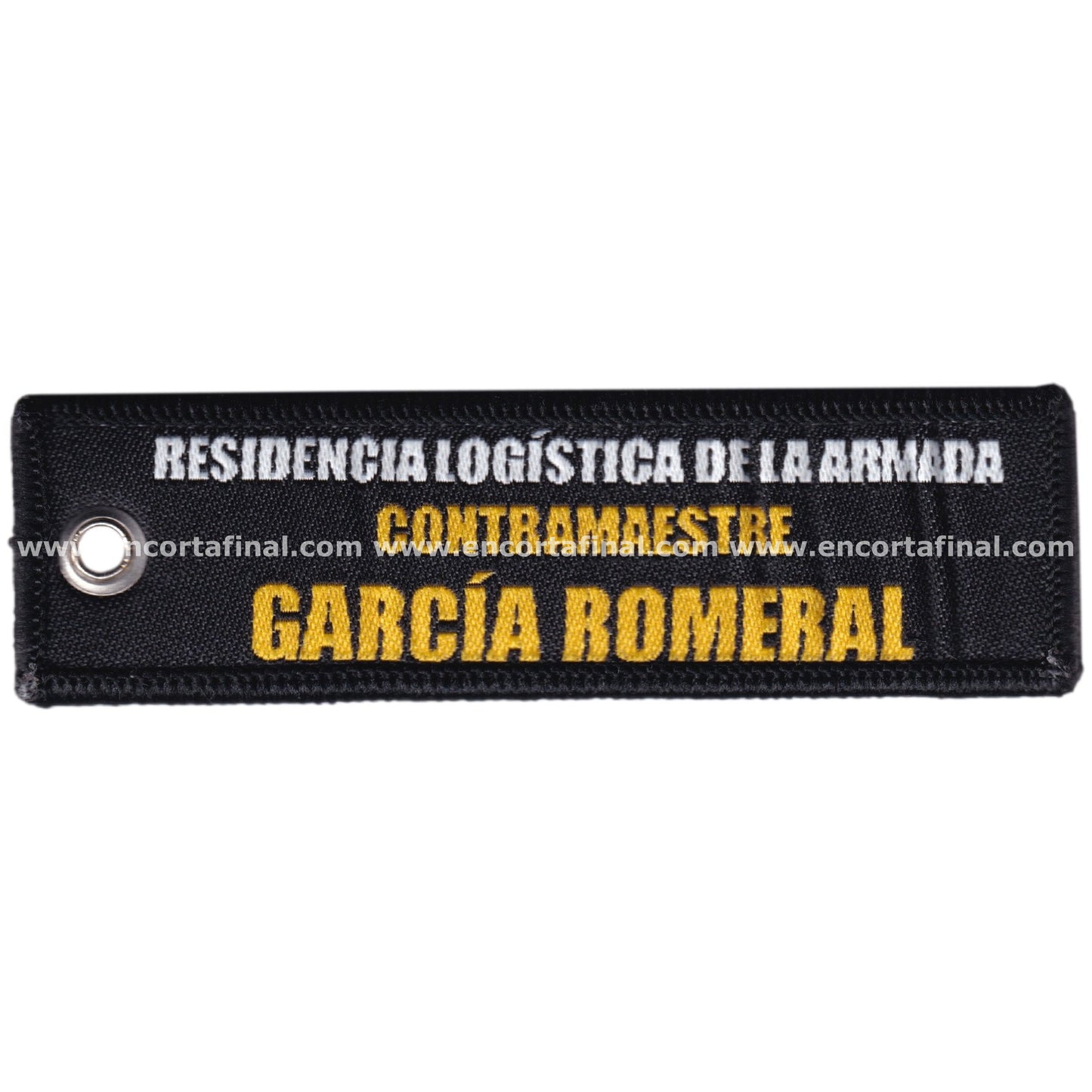 Llavero Escuela Naval Militar - Residencia Logistica de la Armada -  Contramaestre Garcia Romeral