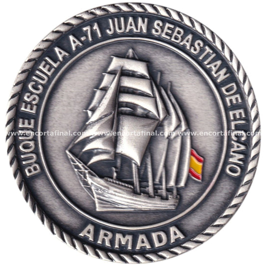 Moneda Buque Escuela A-71 Juan Sebastian Elcano - Armada Española