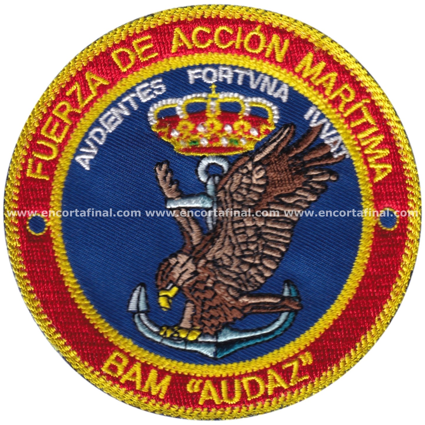 Parche Armada Española - Fuerza de Accion Maritima - BAM Audaz