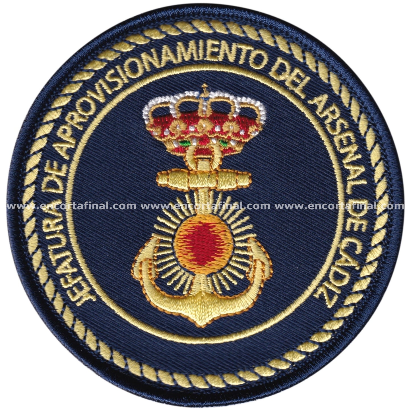 Parche Armada Española - Jefatura de Aprovisionamiento del Arsenal de Cadiz