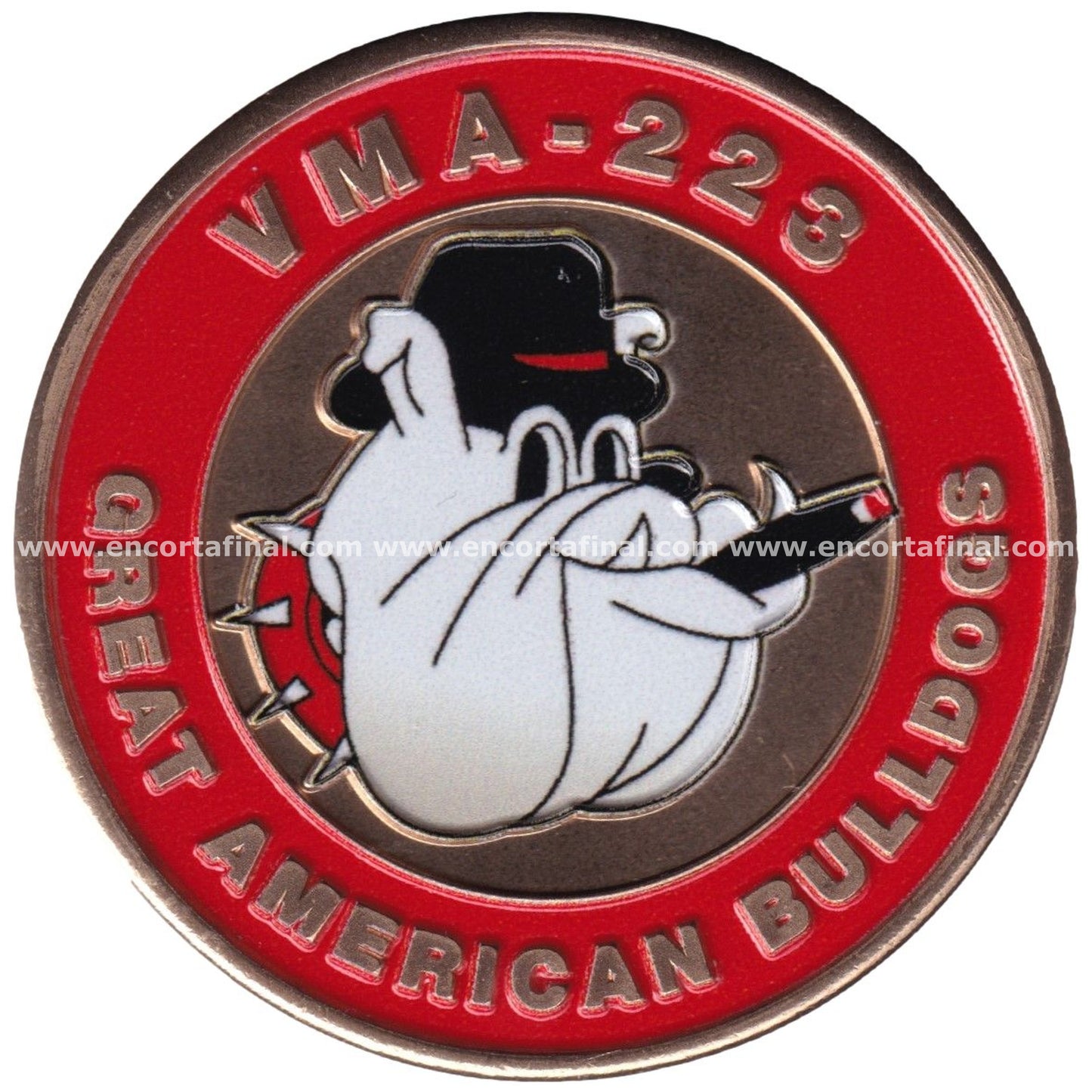 Moneda USMC-223 Great American Bulldogs A-4