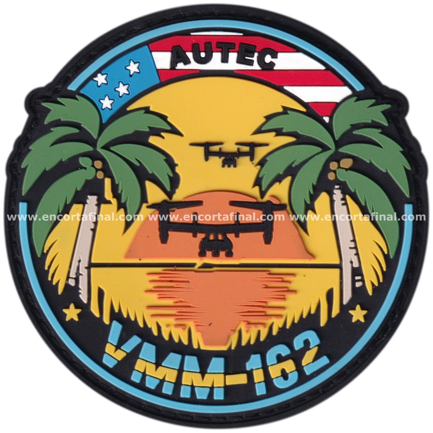 Parche VMM-162 Golden Eagles AUTEC Bahamas