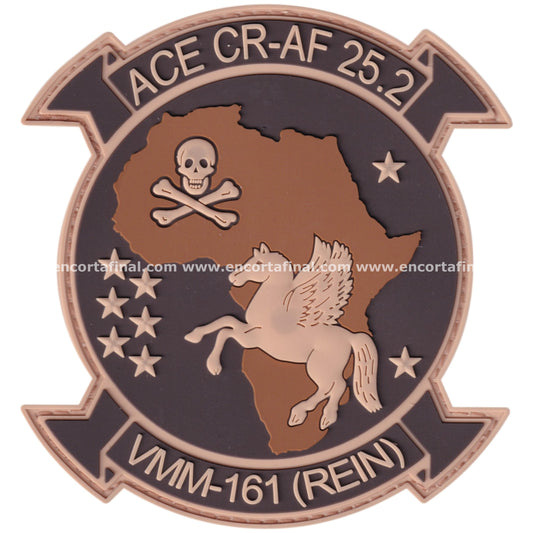 Parche VMM-161 REIN Greyhawks ACE CR-AF 25.2 Africa