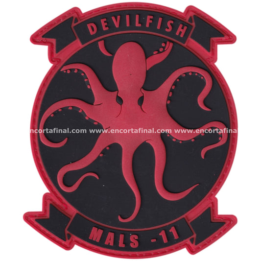 Parche USMC MALS-11 Devilfish