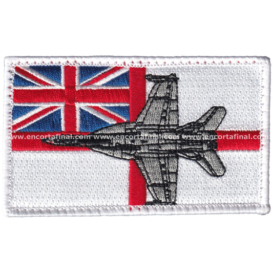 Parche British Royal Navy Ensign - McDonnell Douglas EF-18 Hornet