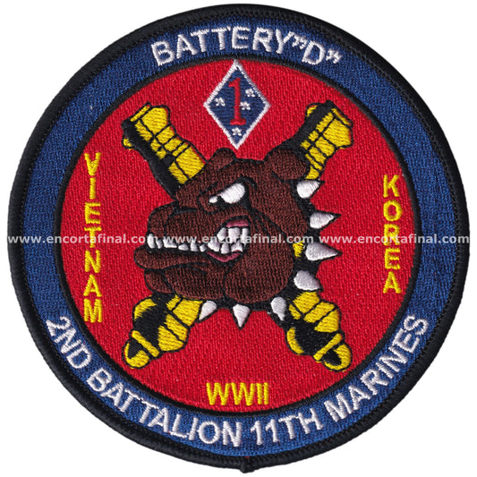 Parche 2nd Battalion 11th Marines Battery D