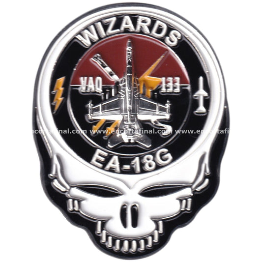 Moneda US Navy VAQ-133 Wizards