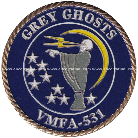 Moneda USMC VMA-531 Grey Ghosts